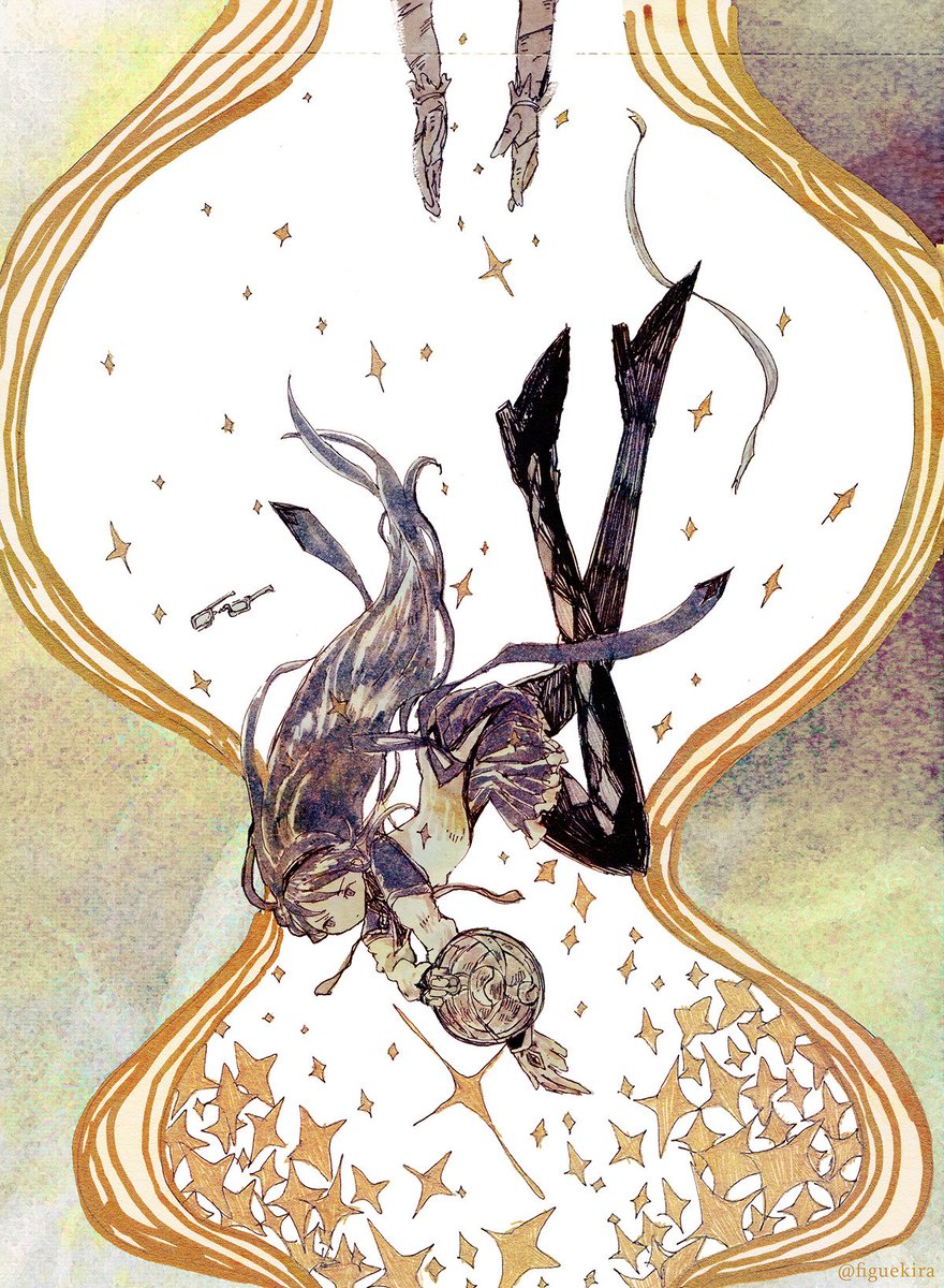 figuekira's tweet photo. ---時を紡ぐ砂時計--- https://t.co/RpvERPXv1Y