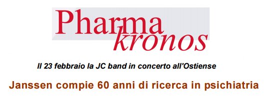 JnJ_Italy's tweet photo. Oggi su #pharmakronos si parla dei 60 anni di #ricerca Janssen in #psichiatria! Leggi e condividi il nostro impegno https://t.co/YIoBxjVF9p https://t.co/O50f9N4nSn