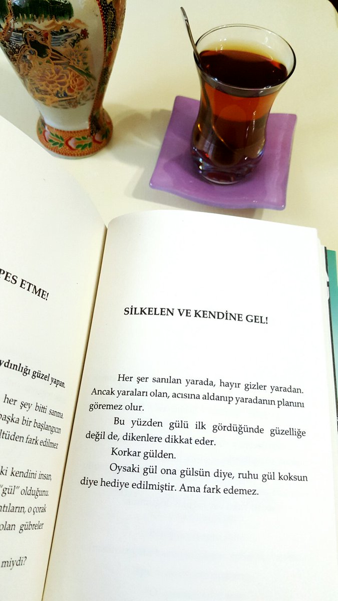 Silkelen ve kendine gel!