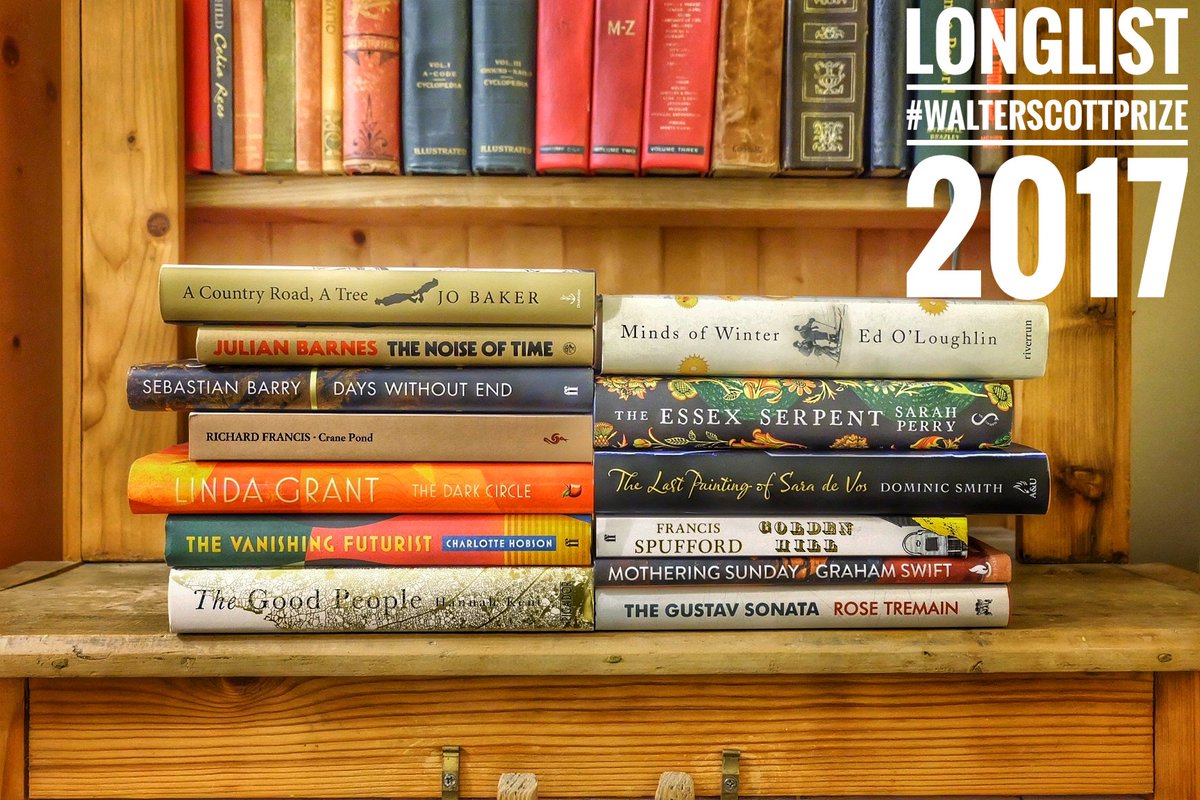 waltscottprize's tweet photo. The Walter Scott Prize for Historical Fiction longlist 2017 is out. Congratulations, authors and publishers: https://t.co/s9RvbWhsHD https://t.co/eXg0um7T7c