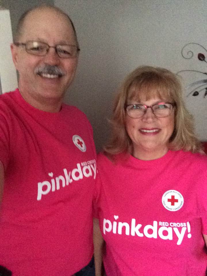 Shell_Roy's tweet photo. Every day is a pink day for us.  Have you made your Pink Day Promise! #PinkShirtPromise #RedCross https://t.co/ROzFXJL2Pr