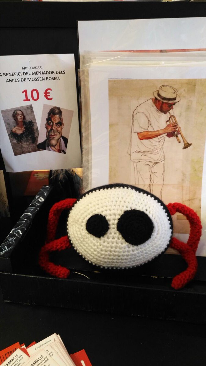 jahidalgoaloy's tweet photo. Les làmines de @vizcarrafanclub i @rgpintor a benefici @RosellAmics, ara a la venda a @laranyallibre #Cerdanyola... #Art per només 10 € https://t.co/8W0M7uxSPp