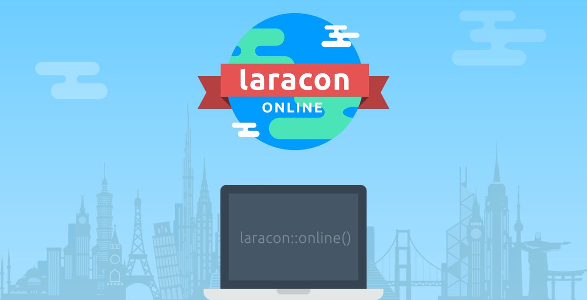 laravelnews's tweet photo. Laracon Online – Last Day For Early Bird Tickets https://t.co/SAzwlnBV1M https://t.co/QMQ1FyrXsA