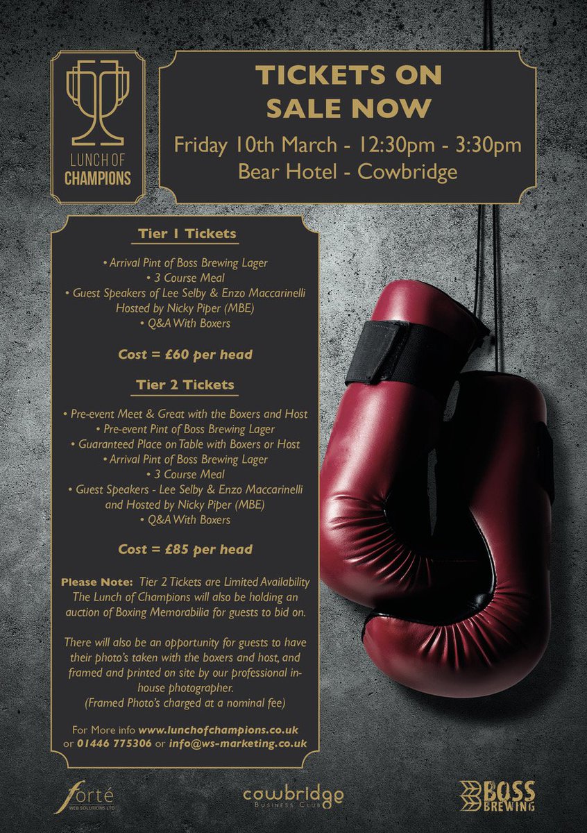 MarketingWS's tweet photo. Tickets on Sale https://t.co/4MbcZoYlsg   with @leeselby126 @theRealEnzoMac and Nicky Piper 10th March @Bear_Hotel #newport #Pontypridd https://t.co/0tLKLk8H8S