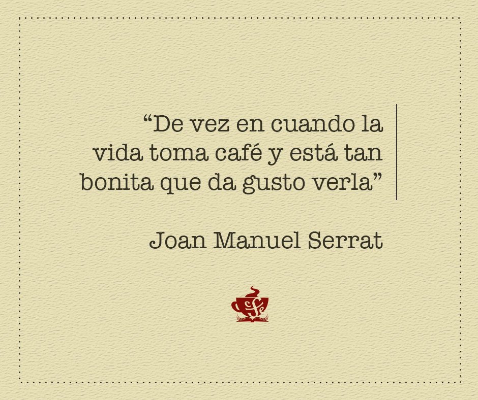 cafedelfondo's tweet photo. Serrat y el café...
#serrat #lavida #felicidad #cafedelfondoquito https://t.co/0q8R3Hbofo