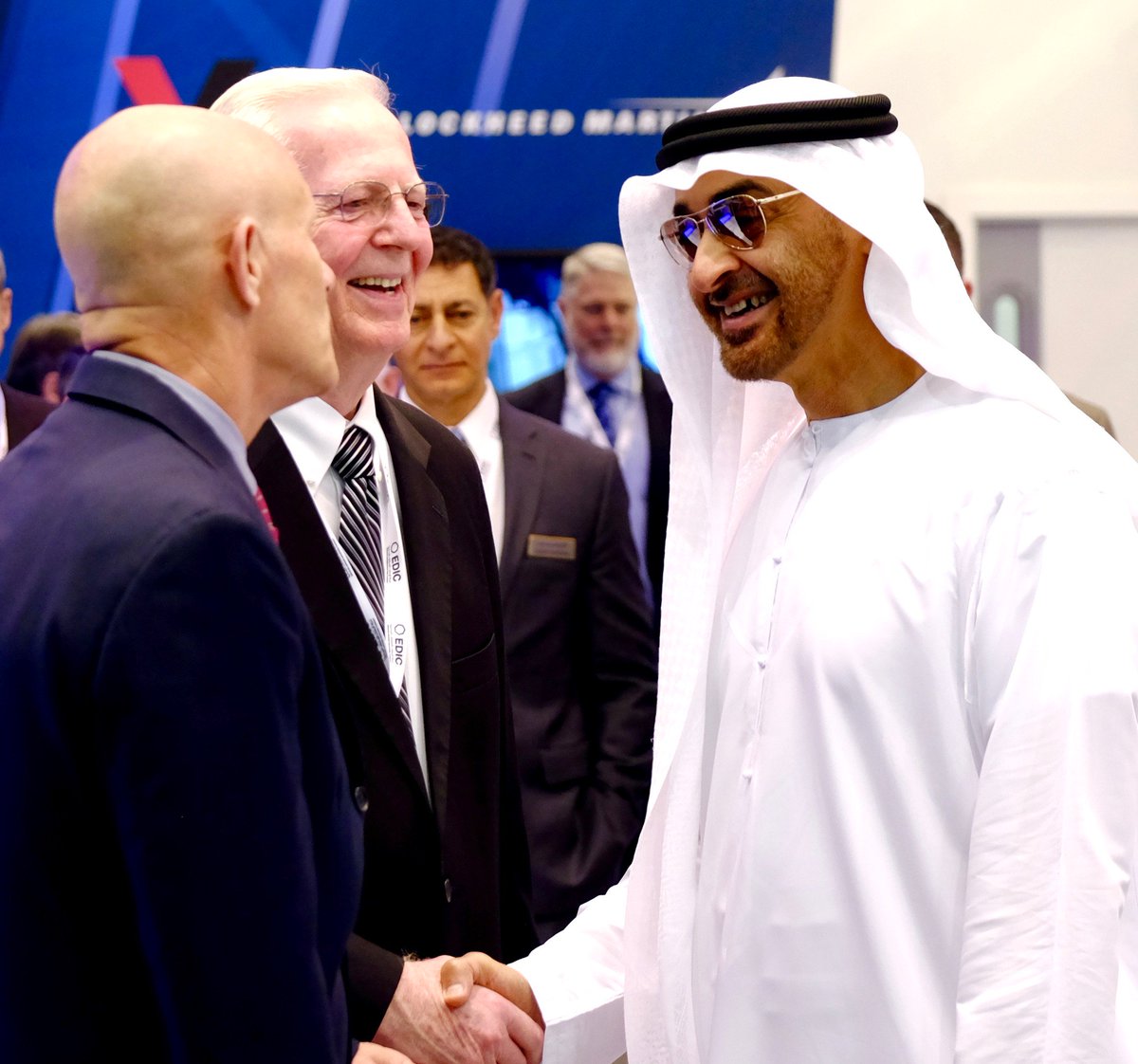 Image result for Shaikh bin zayed Mohammad lockheed