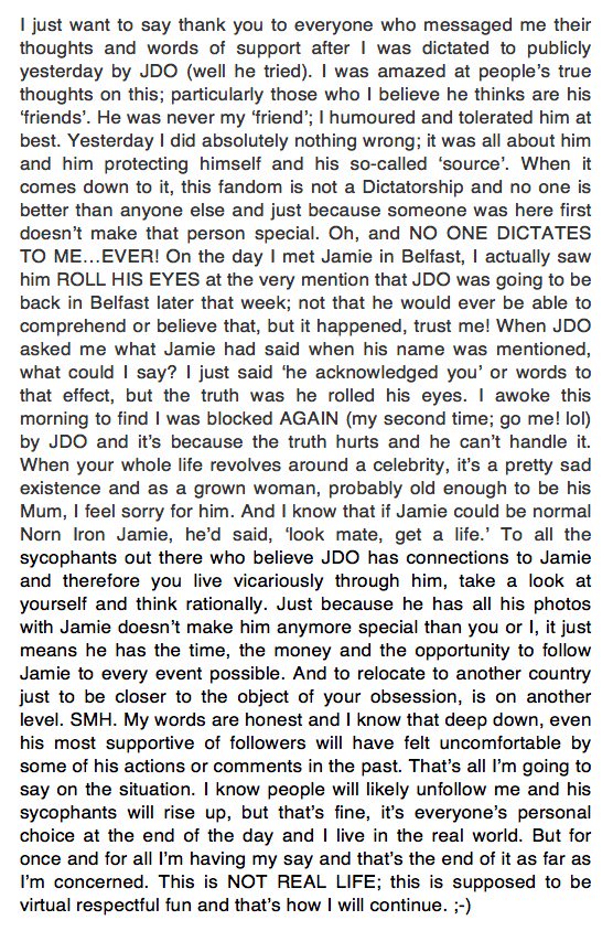 JamieDornanNI's tweet photo. My thoughts... very therapeutic I must say...
#JamieDornan https://t.co/r6F2FhAzaH
