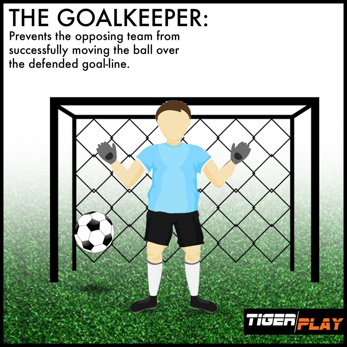 tiger_play_'s tweet photo. Do you have what it takes to play the most important role in a #football #game? #Practice your saves at #TigerPlay! #Goalkeeper #Goalie https://t.co/mwsbqHyg4v