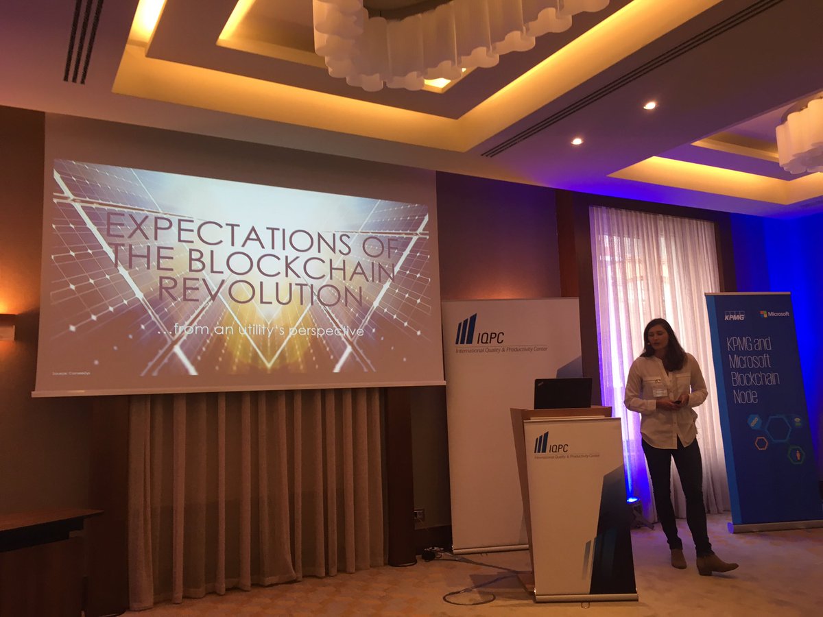 Insights from Juliane Schulze <a href="/VattenfallGroup/">Vattenfall Group</a> regarding #blockchain and its impact on #energy revolution @E_Vernetzen @techlab_de <a href="/henbro/">Hendrik Brockmeyer</a>