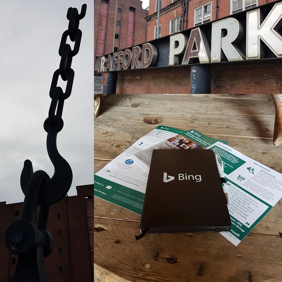 wehavezeal's tweet photo. Thanks for having us @bing! @duane_zeal is having a great time at your #BetterWithBing conference in the Victoria Warehouse, Manchester! https://t.co/WaGpm3ZuFO