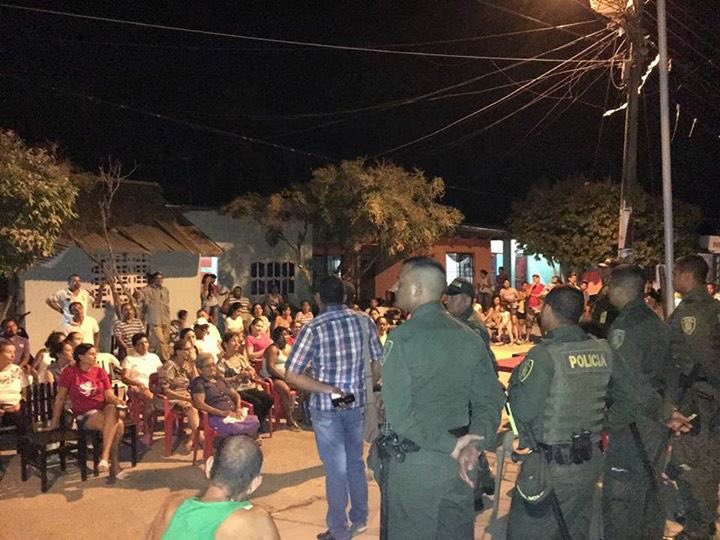 No seremos permisivos con los delincuentes. Ayer desarrollamos el encuentro comunitario y de seguridad en el barrio Venus segunda etapa.