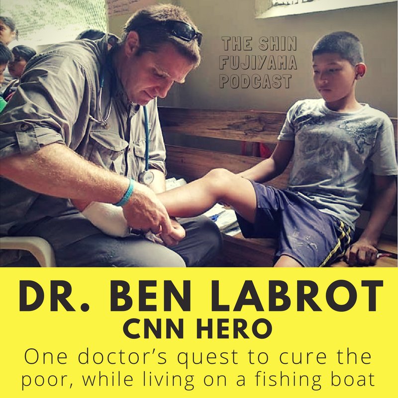 Podcast: One doctor's quest to cure the poor, while living on a fishing boat—Dr. Ben LaBrot apple.co/29JcxSI @floatingdoctors #socent