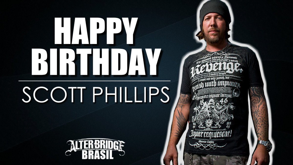 AlterBridge_BR's tweet photo. Hoje é dia de comemorar! Happy Birthday Mr. @Scott_Phillips!!!🥁🍻🤘🏼
@Alterbridge @Creed @Projected1 @WWGofficial
#ScottPhilips #Flip https://t.co/DHeKdHNRiE