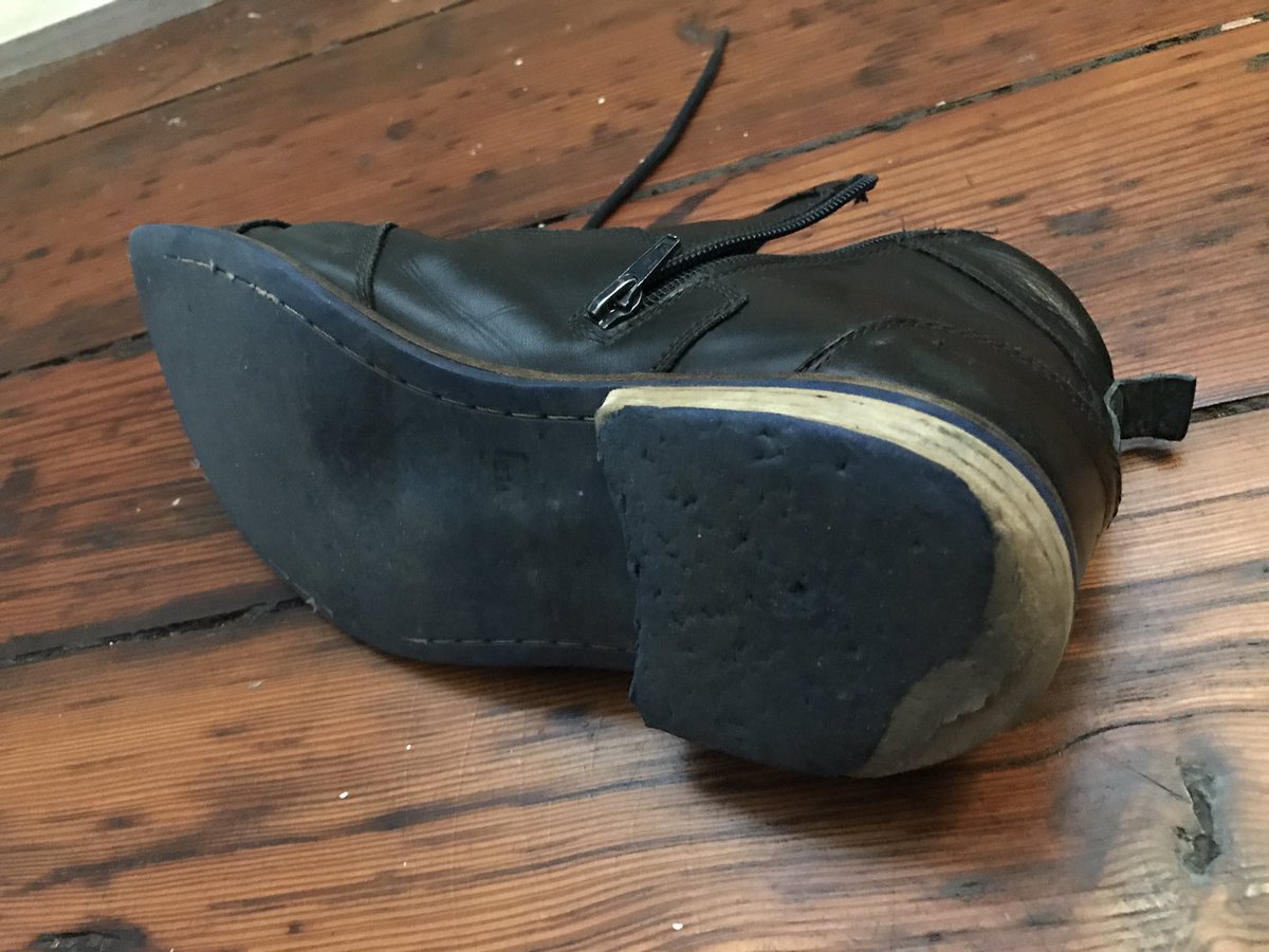 RKONeil's tweet photo. These @SteveMadden shoes have seen some miles! I've worn them OUT! Time for a new pair, maybe two :) #favoriteshoes https://t.co/yTF1Nw2QOf