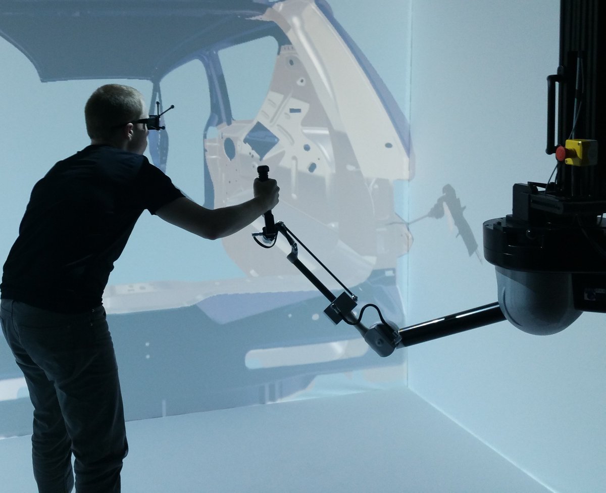 lavalvirtual's tweet photo. Scale1 physical #interaction with your #digital data
HMD, Powerwall or #CAVE, #Haption has the right solution for your project. https://t.co/dC6Os5ziMj