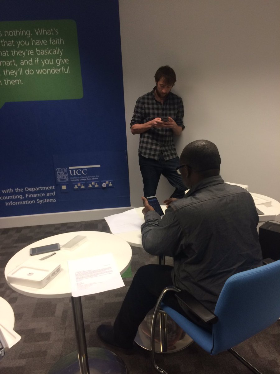 c_heavin's tweet image. @IMPACTirc #LoveIrishResearch getting ready for mHealth training in @Coal_City Nigeria