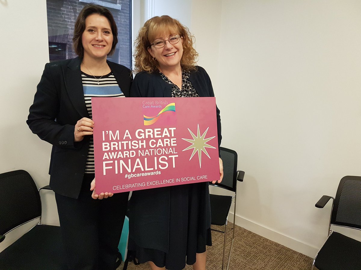 thenewdeanery's tweet photo. It's judging day at the #gbcareawards, we are finalist for national care employer. Fingers crossed. https://t.co/Ht5VFbHucY