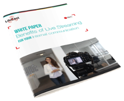 libcast_us's tweet photo. Free white paper - Live streaming video for your internal communication #VideoMarketing https://t.co/sXdBmdYXLH https://t.co/QB4291nhSY