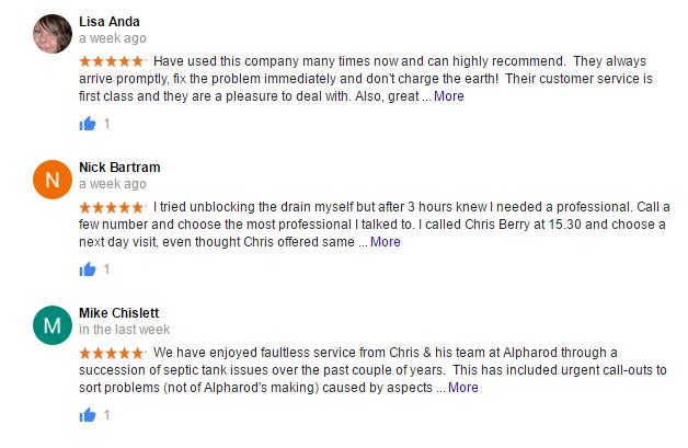 We appreciate all your #reviews including the latest on Google. Contact Alpha Rod your local #drain experts today. bit.ly/2km5Oa6