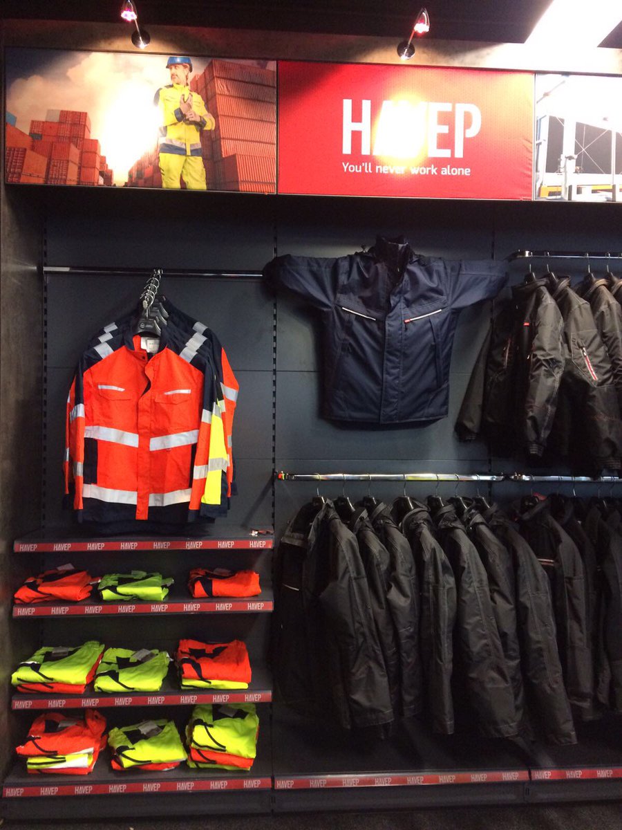 havepworkwear's tweet photo. Nieuwe shop-in-shop HAVEP geplaatst @WiltecBV Uden #werkkleding https://t.co/ELYoABp0wX