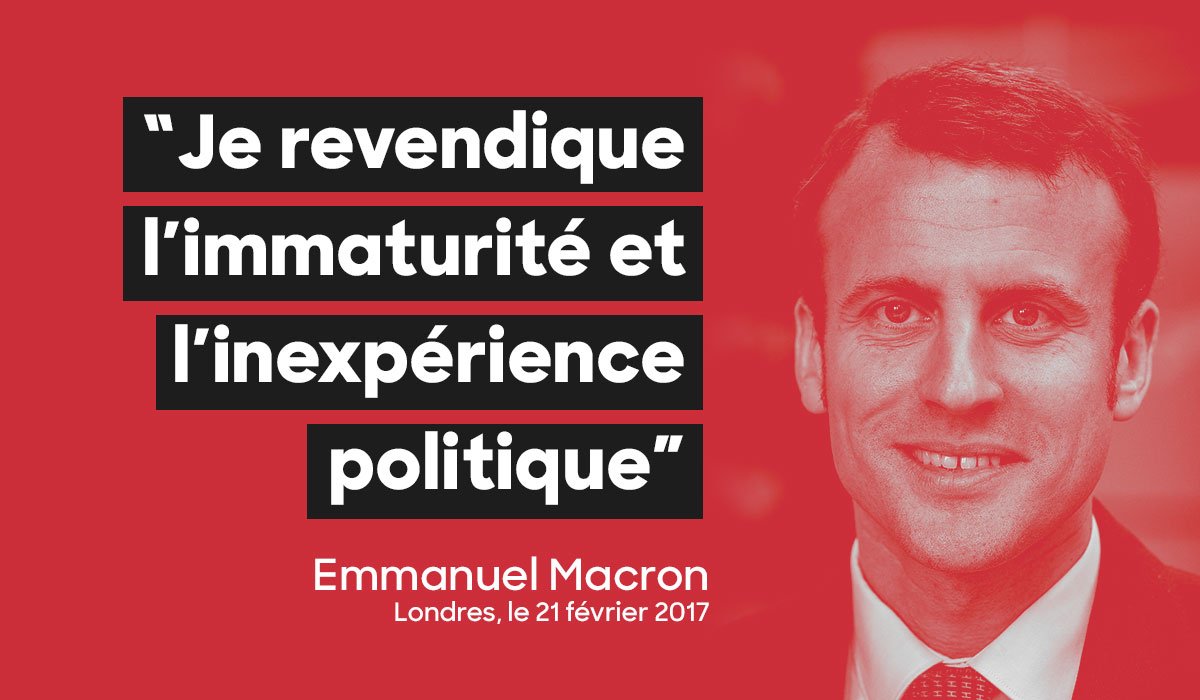 AIRAML103's tweet image. #inexperience= #Macron