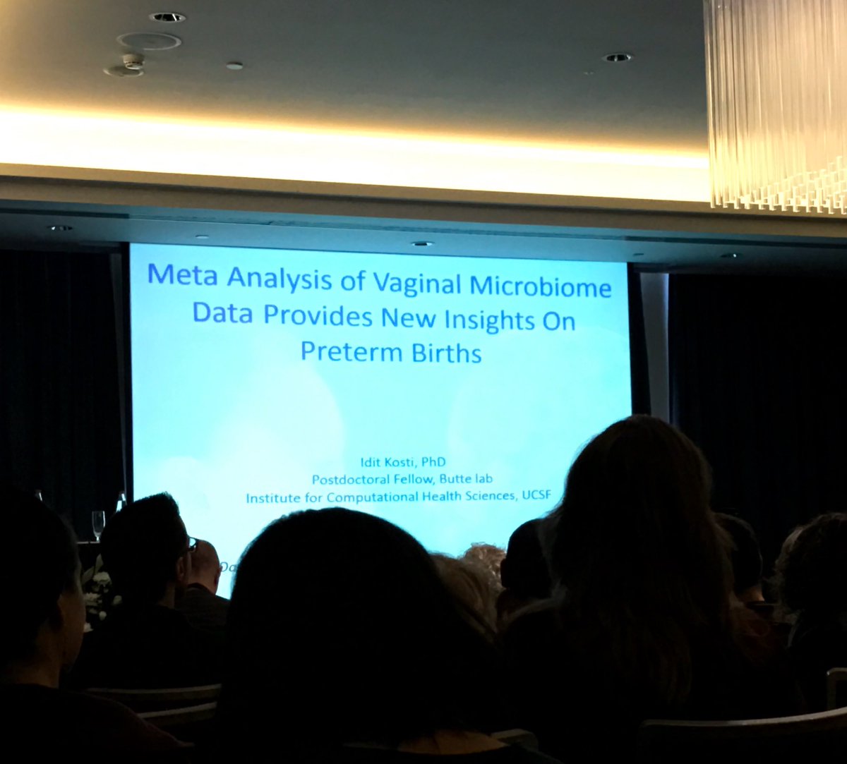 Atul Butte (@atulbutte) on Twitter photo .<a href="/IditKosti/">Idit Kosti</a> from <a href="/UCSF_ICHS/">UCSF BCHSI</a> giving a great talk on the role of the #microbiome and preterm birth at #FISEB #ilanit2017 .<a href="/IditKosti/">Idit Kosti</a> from <a href="/UCSF_ICHS/">UCSF BCHSI</a> giving a great talk on the role of the #microbiome and preterm birth at #FISEB #ilanit2017