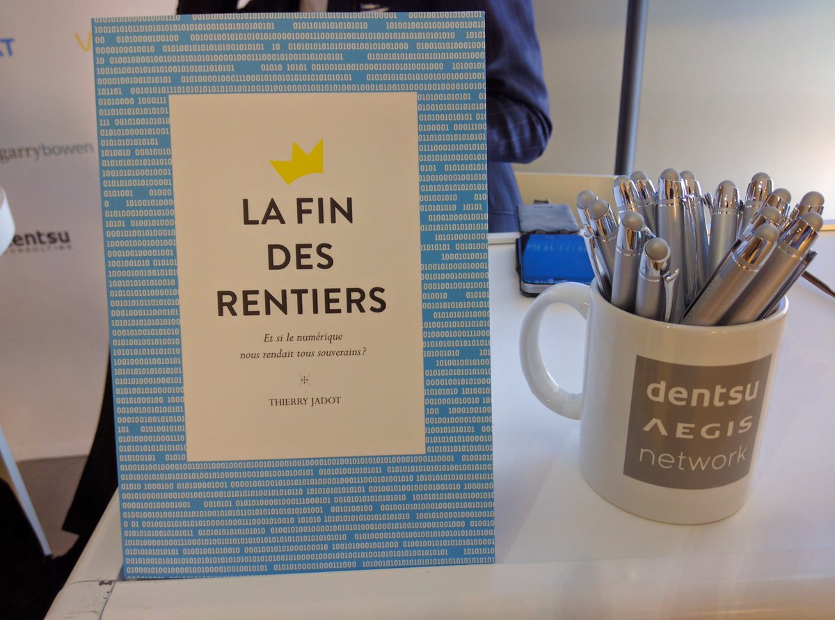 Vous avez aimé le keynote de <a href="/thierryjadot/">Thierry Jadot</a> ? 
Retrouvez-nous au stand Dentsu Aegis Network à 15h30 pour la dédicace de son livre #JGM17