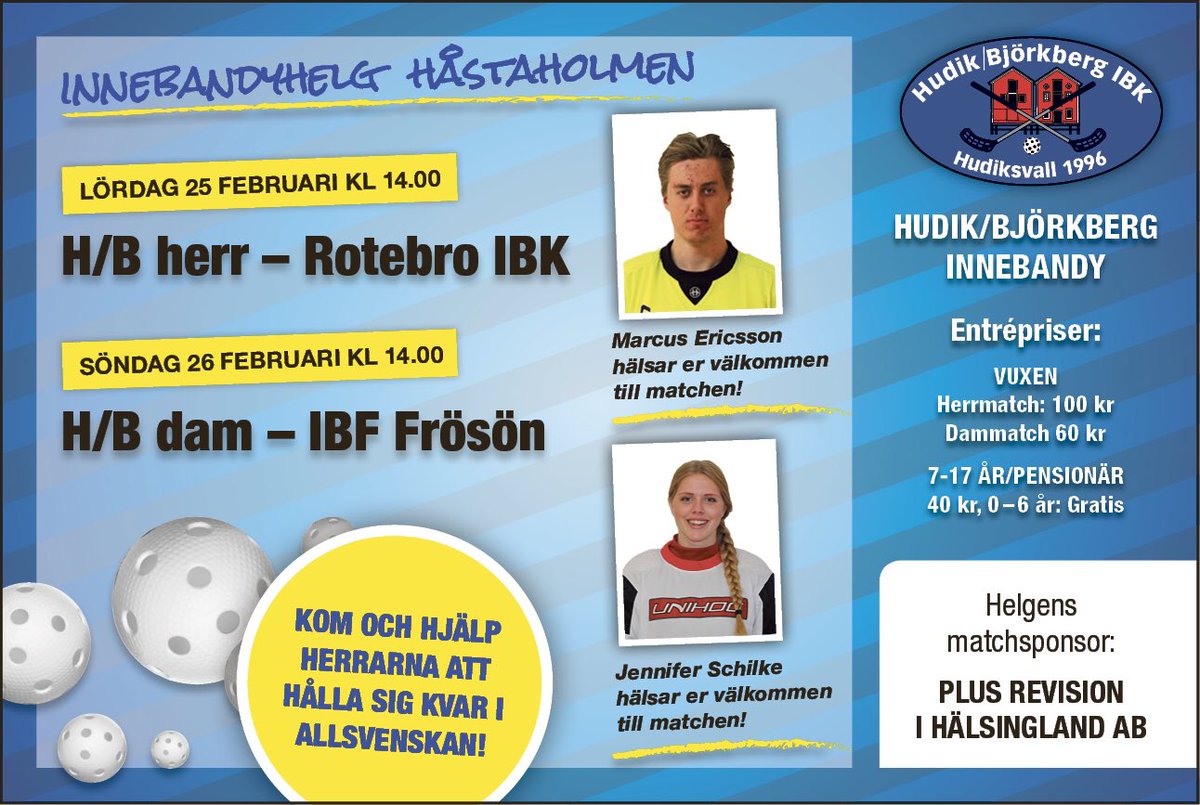 DamHudik's tweet photo. På söndag kl. 14.00 tar vi emot Frösön. Före det, på lördag kl. 14.00 möter herrarna Rotebro. #färgenärblå https://t.co/TuyqSzE5Gu