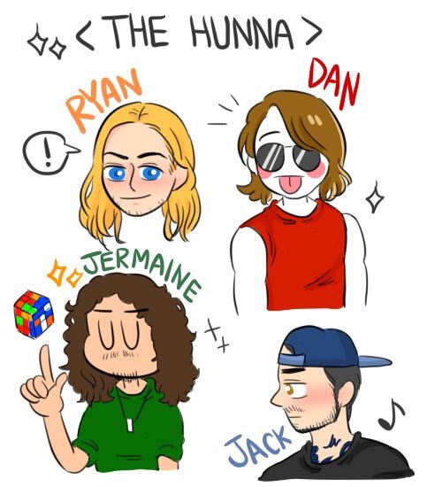 TheHunnaBand_KR's tweet image. OMG🙊!! @THEHUNNABAND should check this! @Jaywani_ drew this awesome fanart! She is sooooo talented😍 I'm sure you guys love this😉😉