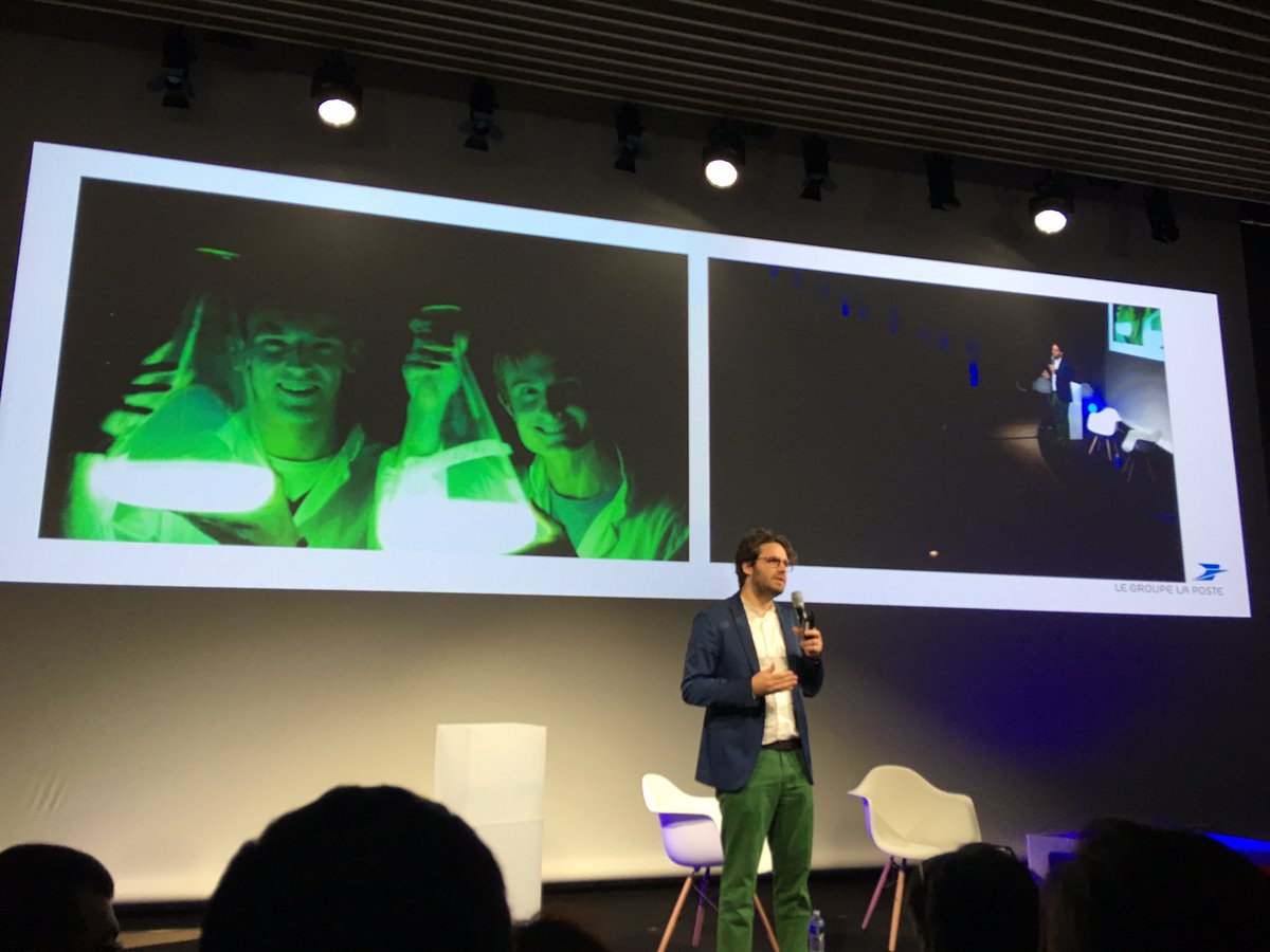Scx_Flo's tweet photo. .#LabPostal2017 @Tholand_ a créé un labo scientifique alternative & ouvert à tous : un #LaboFab
C'est @LaPaillasse vive interdisciplinarité https://t.co/IlXJj8LUfP