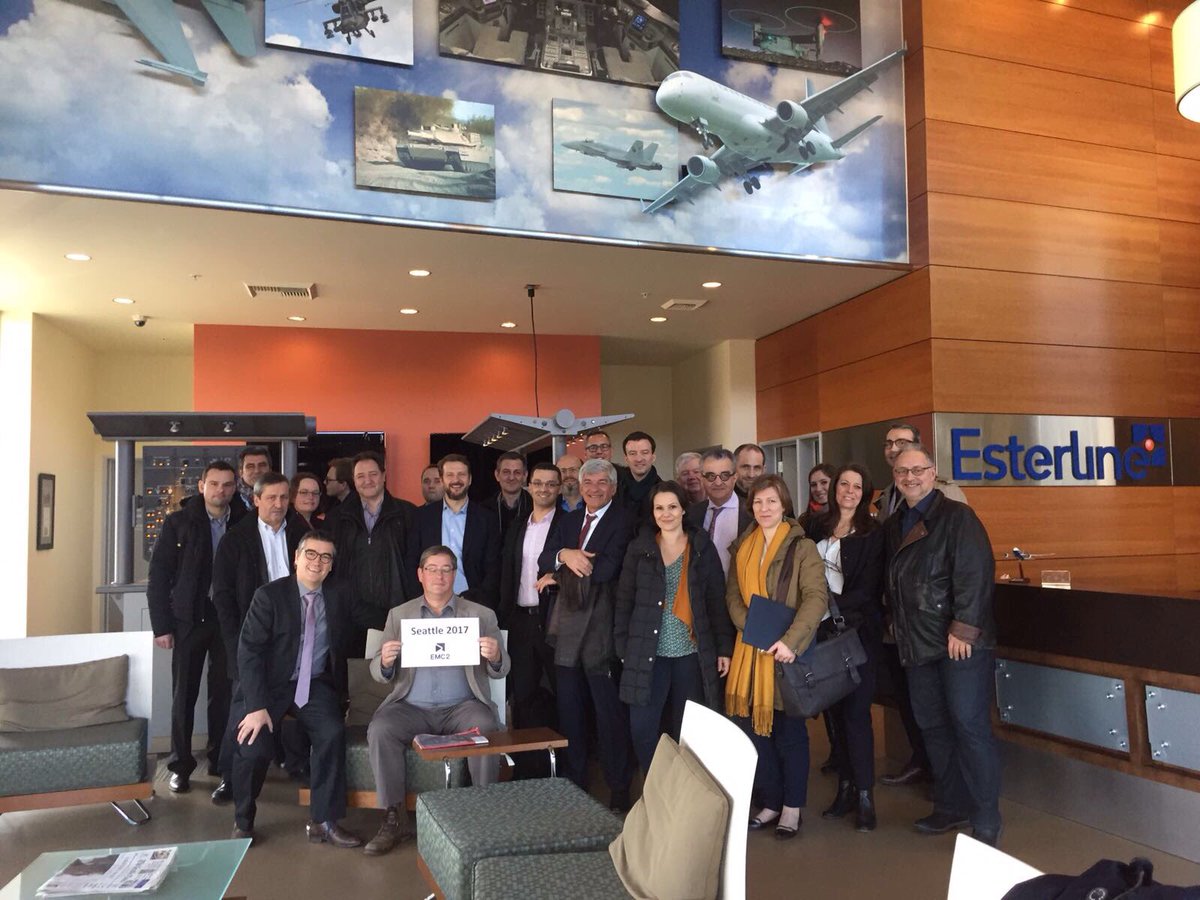 Polemc2's tweet photo. [Day2 #EMC2Seattle17] 2nd tps fort de la journée visite de #KORRY spécialiste de solutions d'interface homme-machine #IHM #Seattle #industry https://t.co/iDm94b8ED7