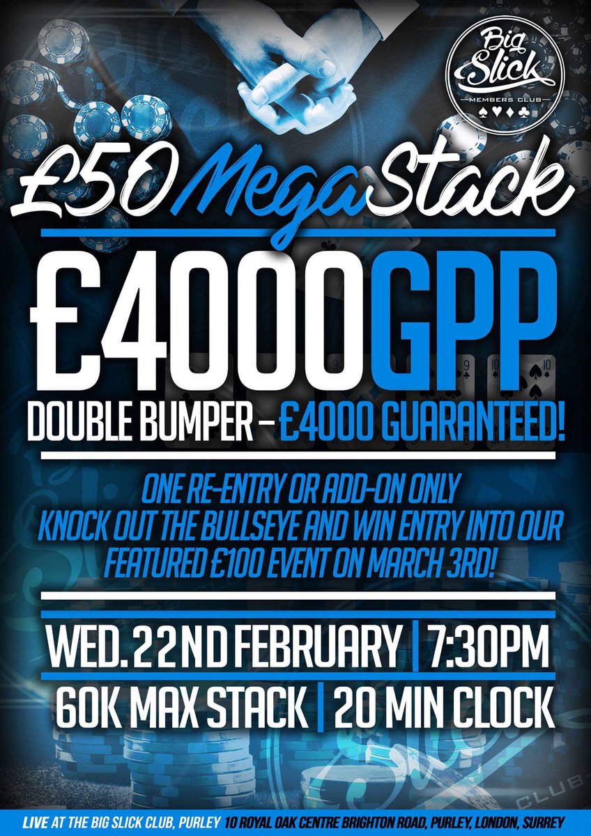 Big Slick Poker Croydon Big Slick Poker Croydon