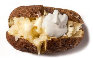 We've added to our Salad Bar today! Try the new added baked potato.  Load it up any way you please, with many options to choose from.
