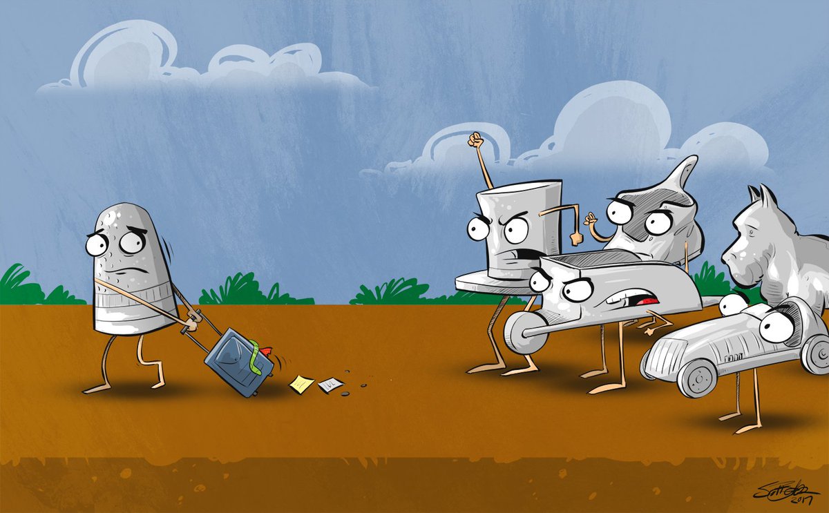 scottjohnson's tweet photo. First Monopoly came for the iron. Then they came for the thimble... https://t.co/NF1Az3Oz5b