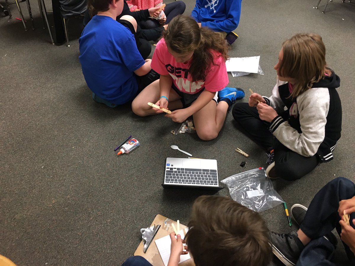 LeopardLadybug3's tweet photo. Making our Catapult#gcsk12 @KiserElementary @GastonSchools https://t.co/EOXRJrReQI