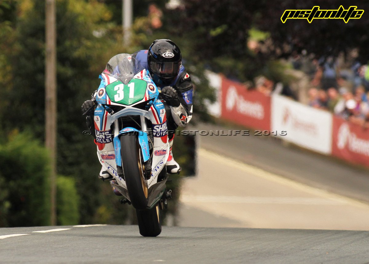 Marc Ironside wheelie enjoying the MGP at Ago's <a href="/ManxGrandPrix/">Manx Grand Prix</a>