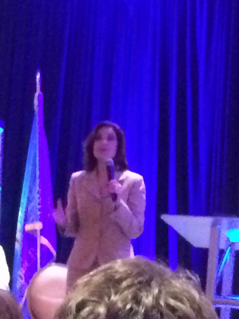 pndodson's tweet photo. Kicking off the Rock the Middle OMLEA conference wire State Superintendent Joy Hofmeister #4joy, #OMLEA https://t.co/2ahVcQ47cD