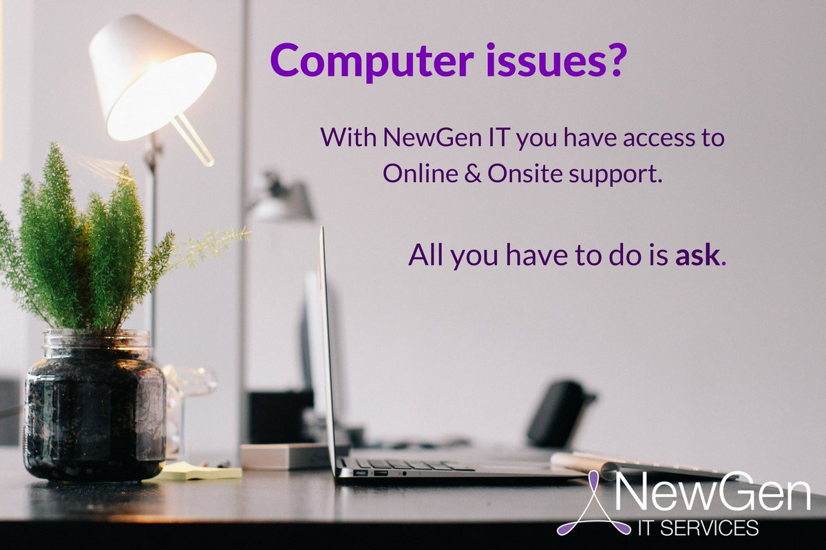 NewGenITService's tweet image. Got Computer Issues? Why not give us a call? 01933426129
#smallbusiness #technology #support #wellingborough