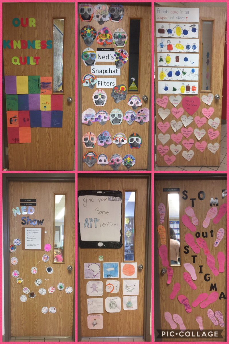 DrEmilyStowePS's tweet photo. We have some awesome @thenedshow #StompingOutTheStigma and #FindTheMagicInYou doors going on at @DrEmilyStowePS! #KPRisAwesome @kprschools https://t.co/u6e03tlmNa