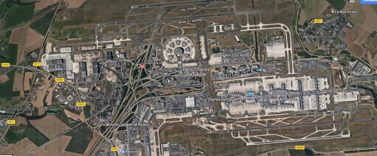 ParisAeroport's tweet photo. Hey @HeathrowAirport ! #airportthrowdown #Challengeaccepted How many runways can you get in one picture? ;) #avgeek Friendly #HellofromParis https://t.co/HDdCYYuLPw