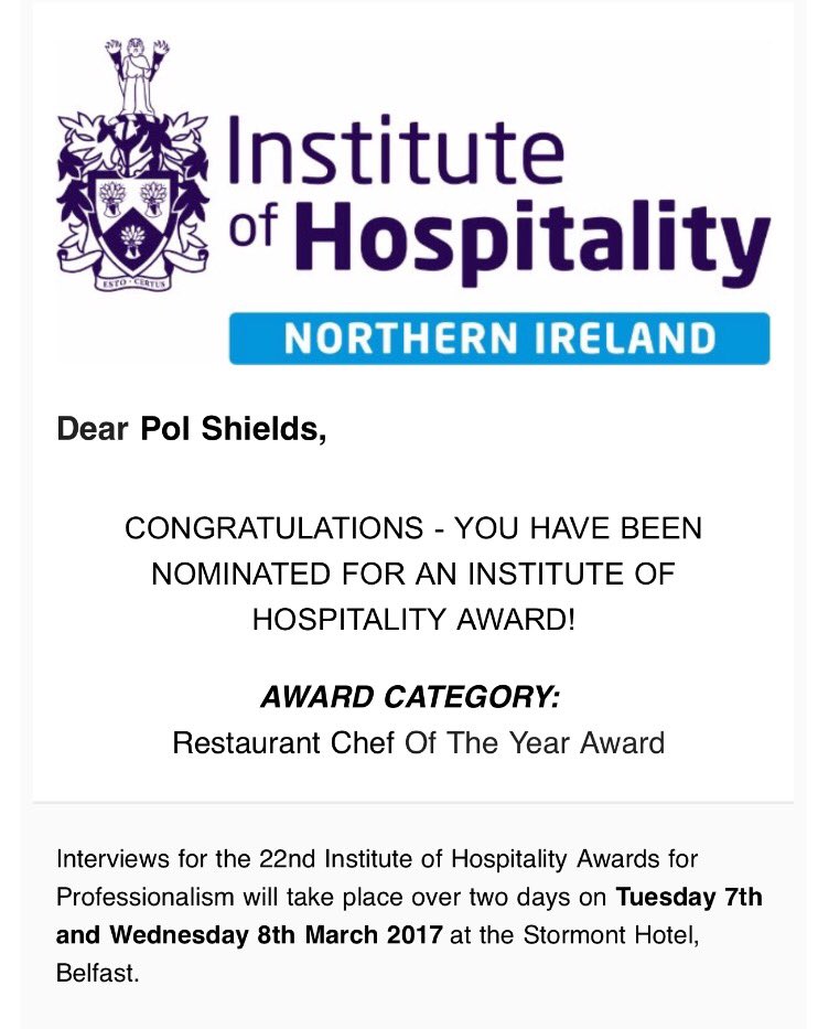 pol_chef's tweet photo. Really proud that we have been nominated for Restaurant Chef of the Year &amp; Restaurateur of the Year for the 2nd year in a row!!!
#TeamJoes https://t.co/fbzAGZBzDo