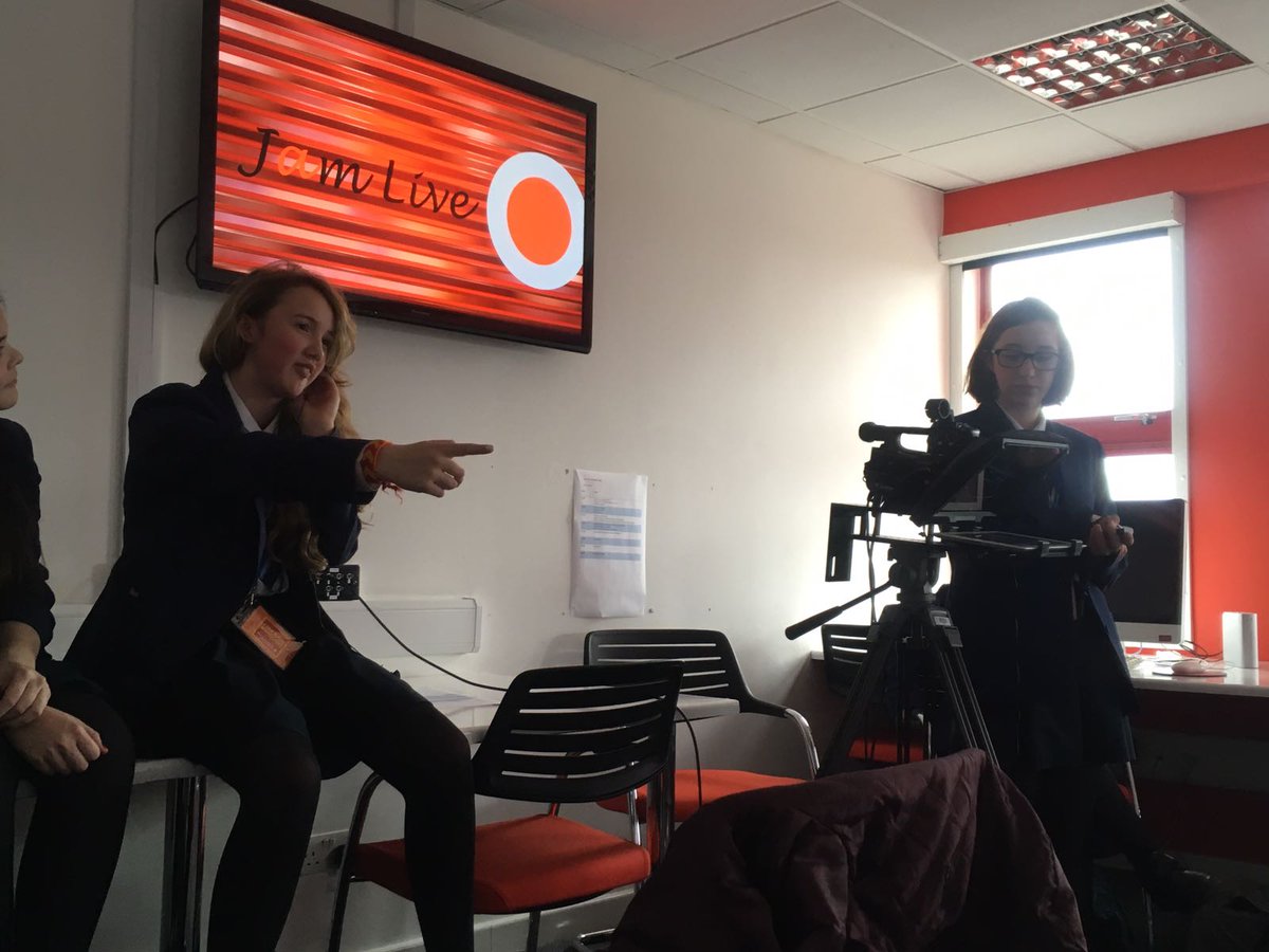 MarjonOutreach's tweet image. That&apos;s a wrap! @Route39PE students took over the @marjonuni studio for the day and produced their own news show, no problem! #experts