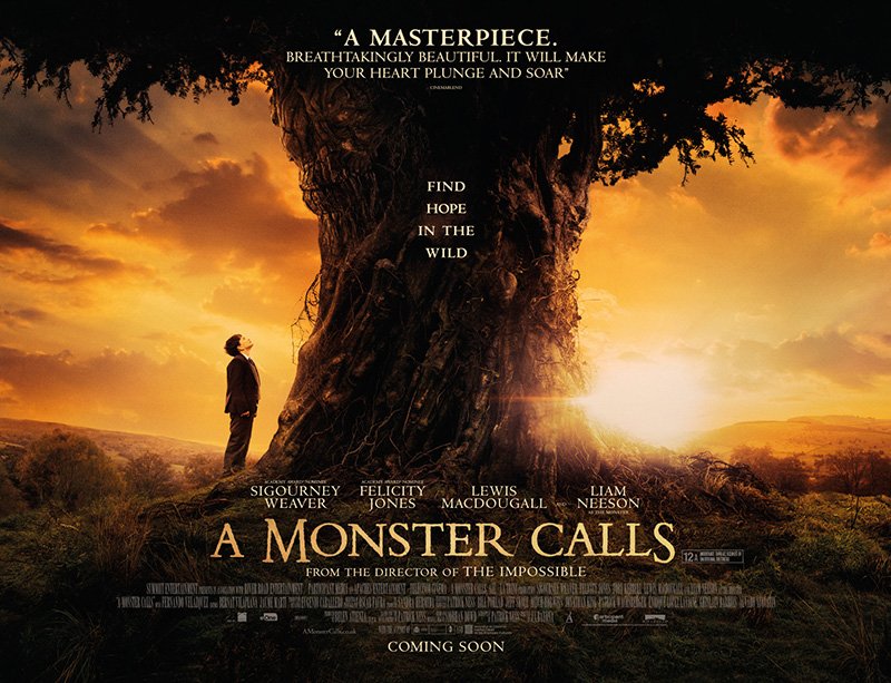 Riffraff55's tweet photo. “There is not always a #goodguy, nor is there always a bad one, most people are somewhere in between" 
-monster, #amonstercalls #moviequote https://t.co/8F7hjy8bX6