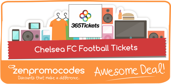 zenpromocodes's tweet photo. #365Tickets #DiscountDeal Chelsea FC Football Tickets https://t.co/g2PFEizIGj https://t.co/JTYZTdFJSV