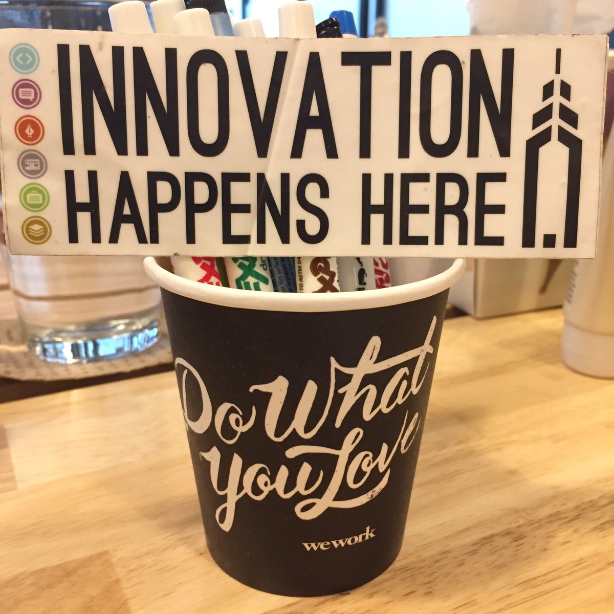 ADHD_Alchemist's tweet photo. Doing what you love inspires innovation.  😎  #dowhatyoulove #wework #weworkphl #gogetter #innovation https://t.co/EvaPGqQgua