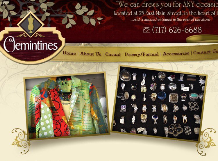 visitlititzpa's tweet photo. Unique #fashion &amp; styles. Always affordable. Visit Clemintines in downtown Lititz today! https://t.co/0N4ygzq85W #ShopLititz https://t.co/rcwvyRMxKs