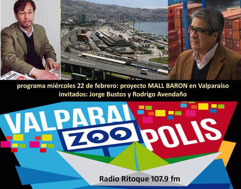 LaMatrizFAMVAL's tweet photo. Hoy a las 19:00 en la 107.9 radio Ritoque: Valparaiso y el mall Barón.  Porteño, qué opinas ? @TeAmoValpo https://t.co/5xlBVQ7pK9