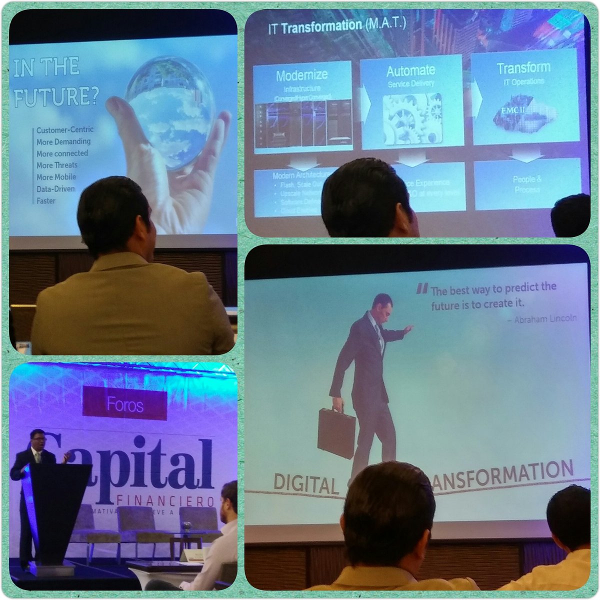 FJosez's tweet photo. #Actualidad #Foro de #Tecnologia y #Telecomunicaciones organizado por @CapitalPanama expositor: @EdwinCamposR @DellPanama #Future_Ready https://t.co/I88kTsiCWG