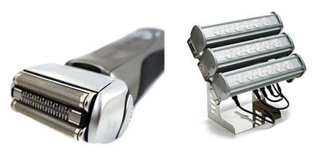 InterLiteSales's tweet photo. This #GreenImage flood light looks a lot like a sharp, fancy razor. Tell us what you think! #WWIB https://t.co/JwruxeMgXD