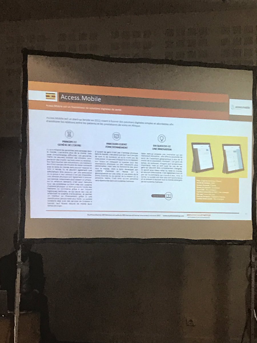 myafricansu's tweet photo. Des exemples de start-up innovantes ? #ChristianKamayou parle de @AfricabAbidjan @AirShop_app @asoribaapp qui sont dans #MyAfricanStartUp100 https://t.co/1Iu3eU4atM